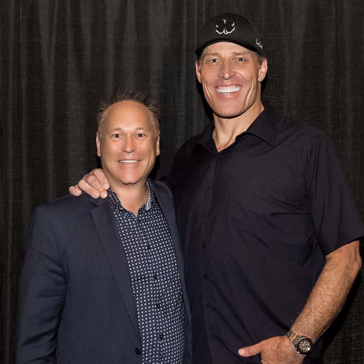 Trevor McGregor with Tony Robbins